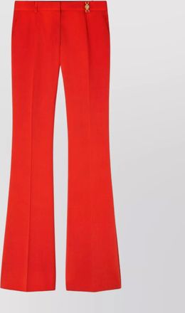 Versace high-rise flared trousers