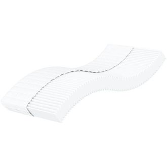 vidaXL Colch&oacute;n De Espuma Dureza H2 H3 Blanco 80x210 Cm Vidaxl