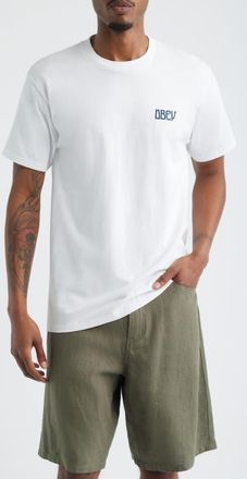 Obey Peace Now Butterflies Graphic T-Shirt in White at Nordstrom, Size Xx-Large