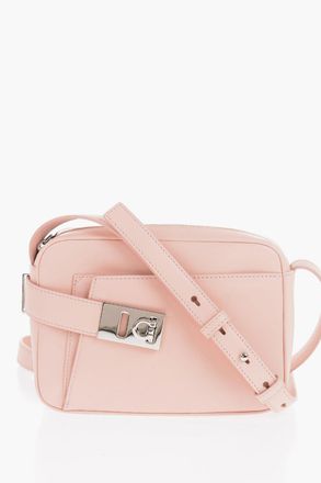 Ferragamo Borsa Camera in Pelle con Dettaglio Argentato Salvatore Ferragamo