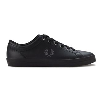 Fred Perry Schoenen, Heren, Zwart, 43 EU, Leer, Baseline
