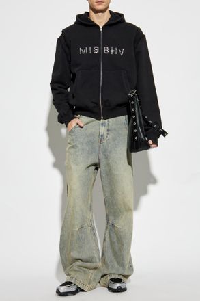 Misbhv Sweatshirt With Logo, Mens, Black