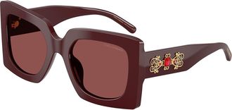 Dolce & Gabbana DG4525B 309175 Womens Sunglasses Burgundy Size 54