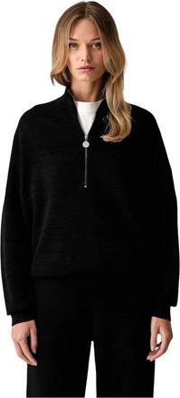 Joseph Ribkoff Trui met boothals - Dames - Coltruien - Zwart - M - Nylon - Truien & Vesten