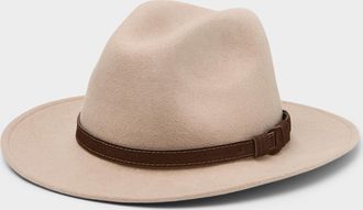 Le 31 Mens Classic supple felt Fedora Hat