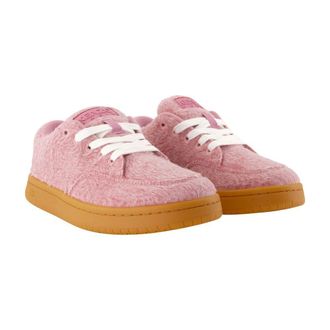 Kenzo Womens Dome Sneakers Pink Wool