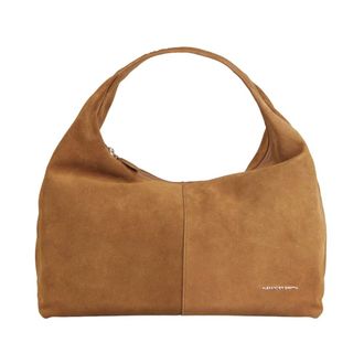Alexander Smith Chloe Hobo Bag - Dames - Tassen - Bruin - Maat: ONE Size Su&egrave;de