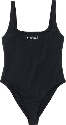 Versace Ba&ntilde;ador de una pieza con logotipo de Versace