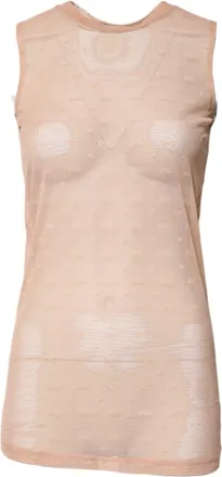 Dolce & Gabbana Transparante Mini Jurk Dg Logo