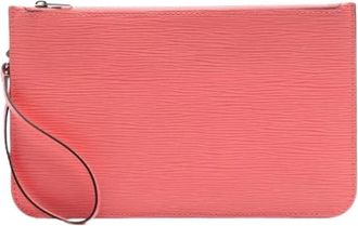Louis Vuitton Pre-owned Epi Pouch - Dames - Vintage Clutch - Roze - ONE Size - Leer - Vintage