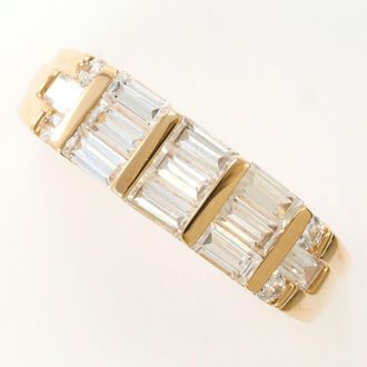 C&A Pink Gold Pink Gold (10K) Band Ring (Pre-Owned)