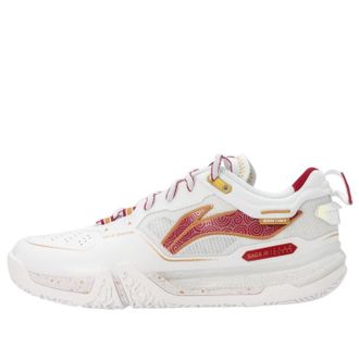 Li-Ning (WMNS) Li-Ning Saga III Pro Standard White Red AYAW041-1