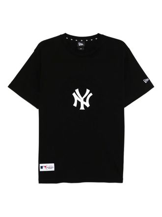 New Era logo-printed T-shirt - men - Cotton - M - Black