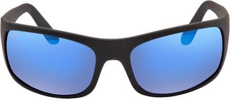 Maui Jim Peahi Blue Hawaii Wrap Unisex Sunglasses B202-2M 65