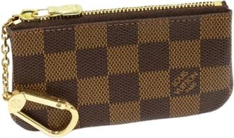 Louis Vuitton Pre-owned Wallets, female, Brown, Size: ONE SIZE Pre-owned Canvas Wallet