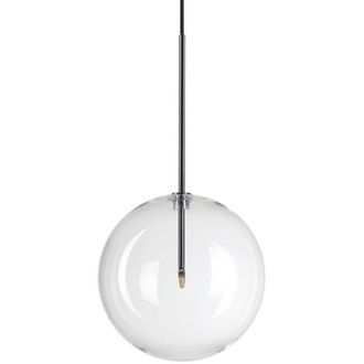 Ideal Lux Equinoxe Plafón Colgante Globo 25cm Cromo - Ideal Lux