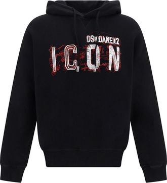 Dsquared2 Icon Scribble Cool Fit Sweatshirt