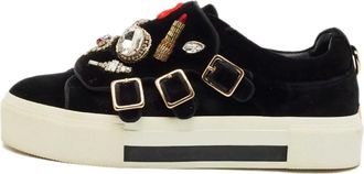 Alexander McQueen Sneakers con fibbia - Nero