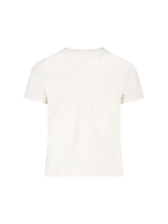 Re/Done Womens T-Shirts And Polos White Cotton