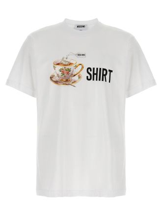 Moschino Witte Katoenen T-Shirt