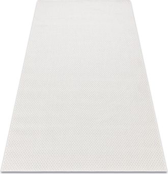 RugsX Rugsx - Alfombra Mimo 6272 Sisal Exterior Blanco White 180x270 Cm
