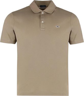 Paul & Shark Klassieke Katoenen Poloshirt - Heren - Polos - Beige - L - Katoen - Tops