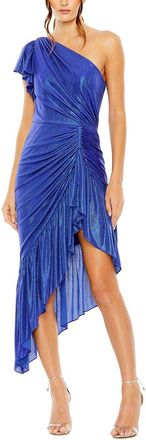 Mac Duggal Flutter Sleeve High-Low Dress
