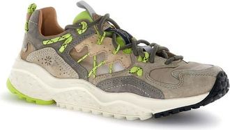 Flower Mountain Yamabushi Sneaker in Taupe Lime at Nordstrom, Size 11.5Us