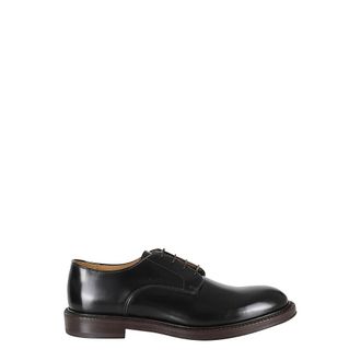 Corvari Gladde Derby Schoenen van Geborsteld Leer - Heren - Nette schoenen - Bruin - 40 1/2 EU - Leer - Schoenen