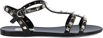 Valentino Garavani Sandali Rockstud - Nero