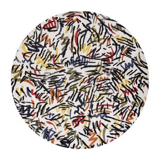 Louis De Poortere Alfombra de poli&eacute;ster multicolor, 240x240 cm