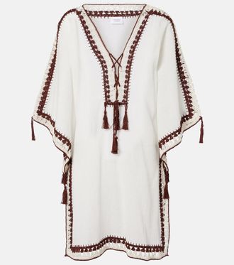 Anna Kosturova Crochet cotton kaftan