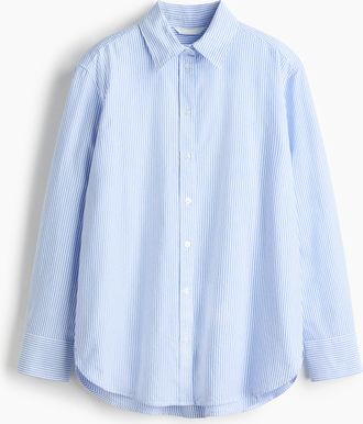 H&M Oxfordbluse - Blue