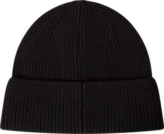 Champion 806436 Wool-Blend Ribbed Knit Beanie - Black