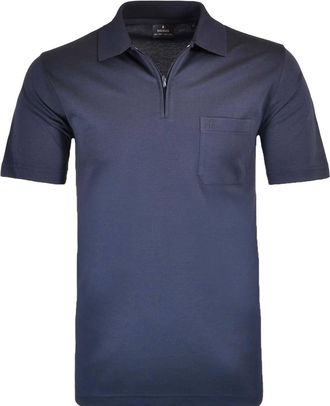 Ragman Polo shirt navy blue size M