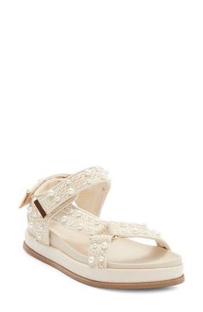 BCBGeneration Behka Sandal in Natural Pearl at Nordstrom Rack, Size 8.5