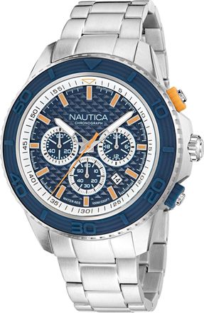 Nautica Nautica One Recycled Stainless Steel Chronograph Watch
