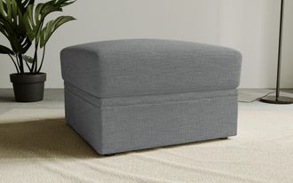 HOME AFFAIRE Polsterhocker »Lavars Schlafsofa« mit Bonellfedern, mit Stauraum, in zwei Bezugsqualitäten