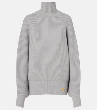 Balmain Wool turtleneck sweater