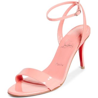 Christian Louboutin Miss Z Ankle Strap Sandal in Grapefruit at Nordstrom, Size 11.5Us
