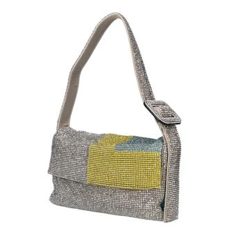 Benedetta Bruzziches Vitty La Mignon Schoudertas - Dames - Schoudertassen - Veelkleurig - ONE Size - Satijn - Tassen