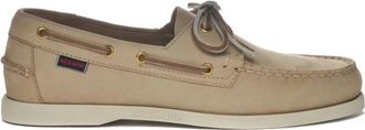 Sebago Portland Docksides - Heren - Bootschoenen - Beige - 40 EU - Leer - Schoenen