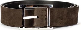 Orciani Omkeerbare leren riem - Heren - Riemen - Bruin - 110 CM - Leer - Accessoires