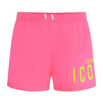 Dsquared2 Beachwear, male, Pink, Size: 2XL Midi Boxer Briefs