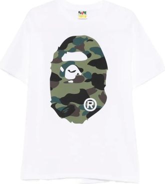 A Bathing Ape A Bathing Ape, Uomo, Top, Bianco, XL, new
