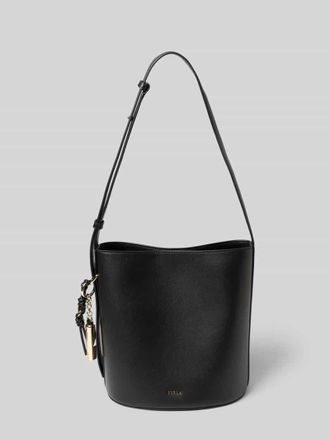 Furla Bucket Bag mit Logo-Applikation Modell Roxie in Black, Gr&ouml;&szlig;e 1