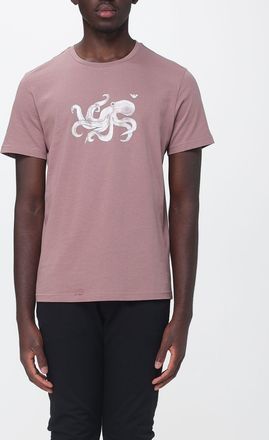 Emporio Armani T-shirt girocollo in cotone con stampa grafica
