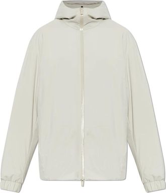 Moncler Trelatete Down Jacket - Heren - Gewatteerde jassen - Grijs - S - Polyester - Jassen
