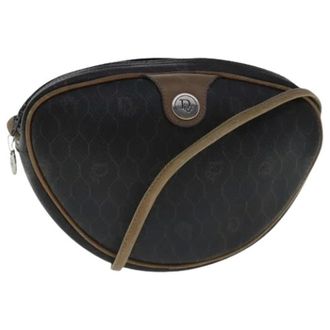 Dior Pre-owned Cross Body Bags, female, Black, Size: ONE SIZE Pre-owned Vintage Shoulder Bag