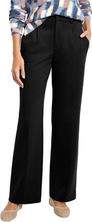 Nic+Zoe Nic+Zoe Drapey Ponte Wide Leg Trouser